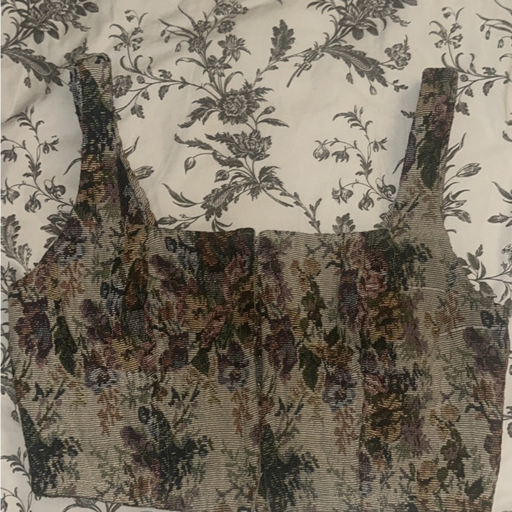 Wild Fable Multicolor Floral Tank Top